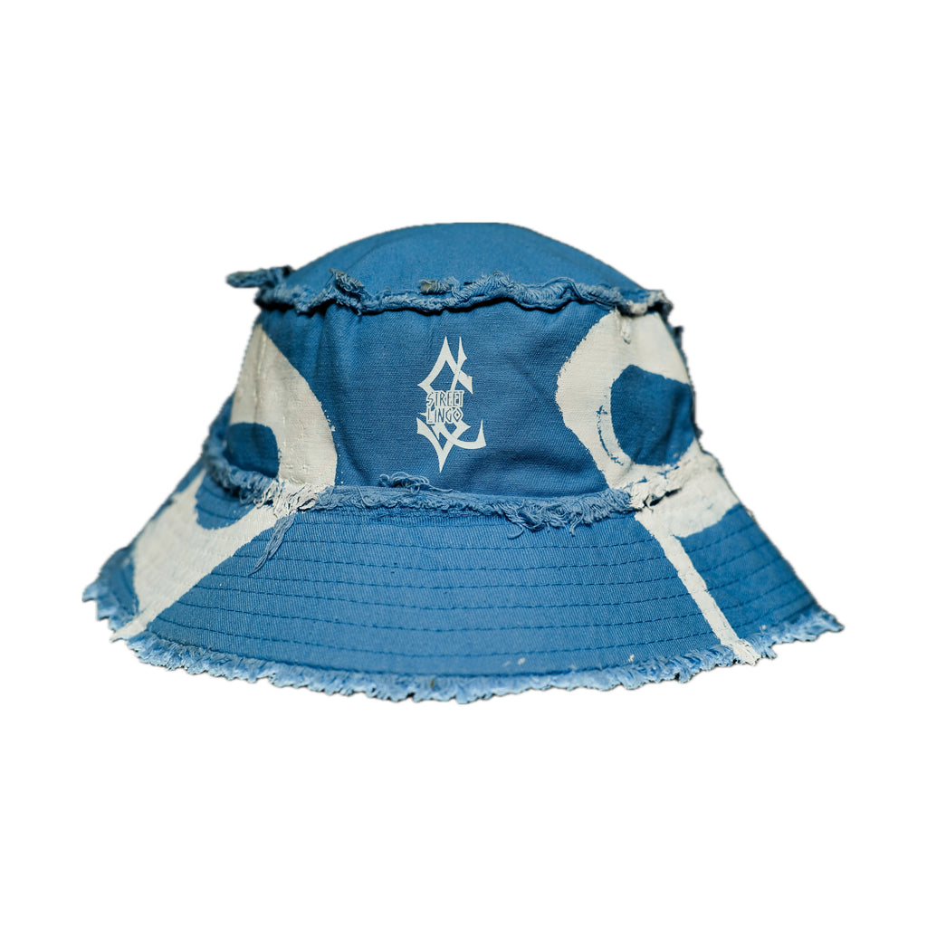 Ra Baba 2in1 Distress Hat (Blue)