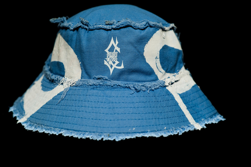 Ra Baba 2in1 Distress Hat (Blue)
