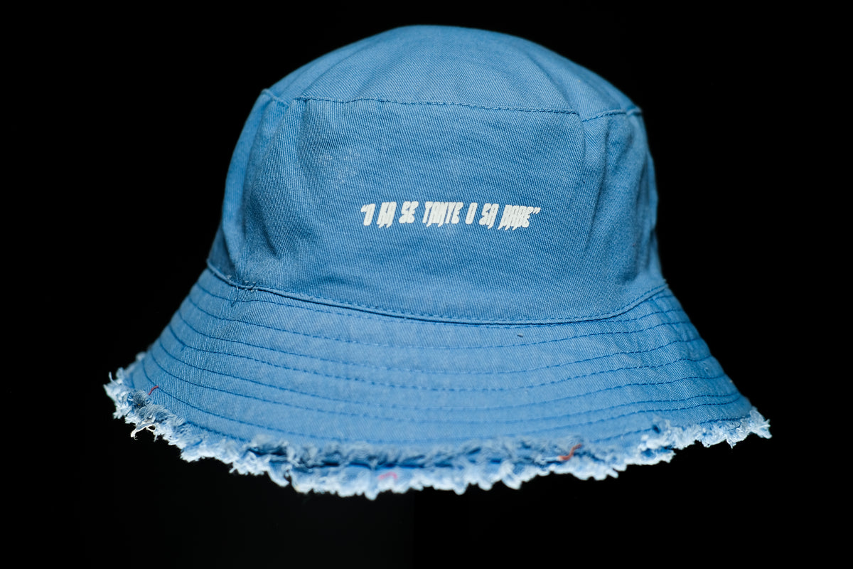Ra Baba 2in1 Distress Hat (Blue)