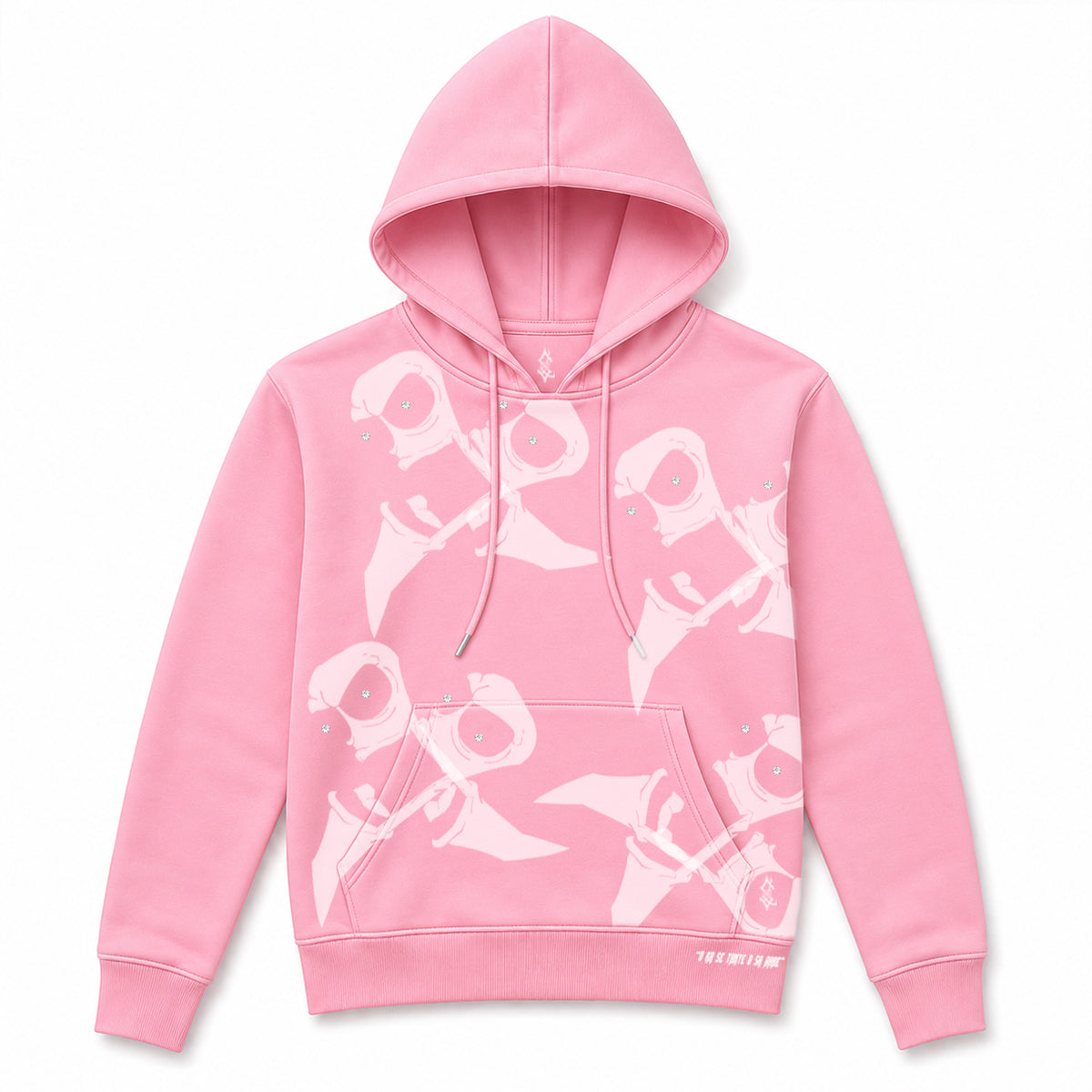 Ra Baba Habanero Hoodie (Dusty Pink)