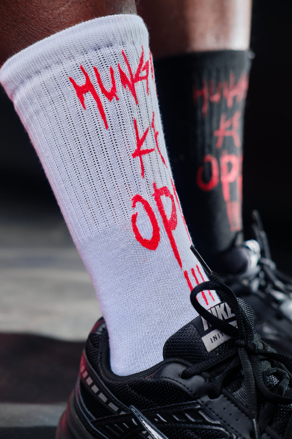 TBM Hunger Ke Opp Blood Socks (3 Pairs)