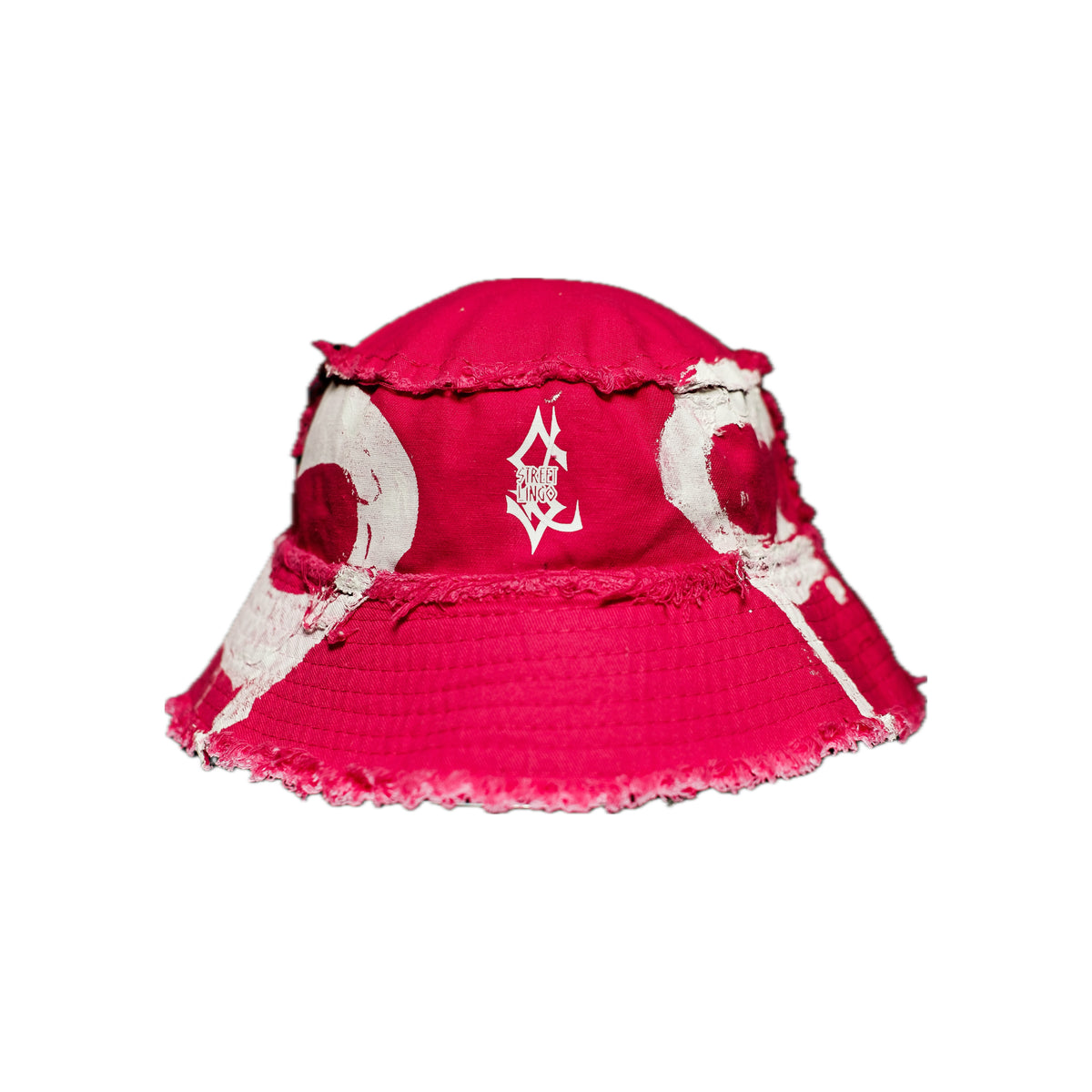 Ra Baba 2in1 Distress Hat (Pink)
