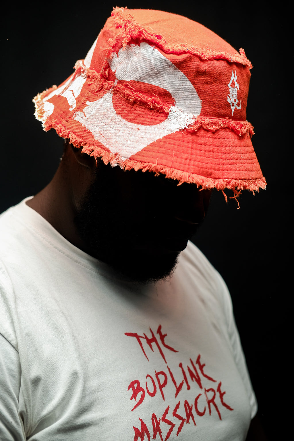 Ra Baba 2in1 Distress Hat (Orange)