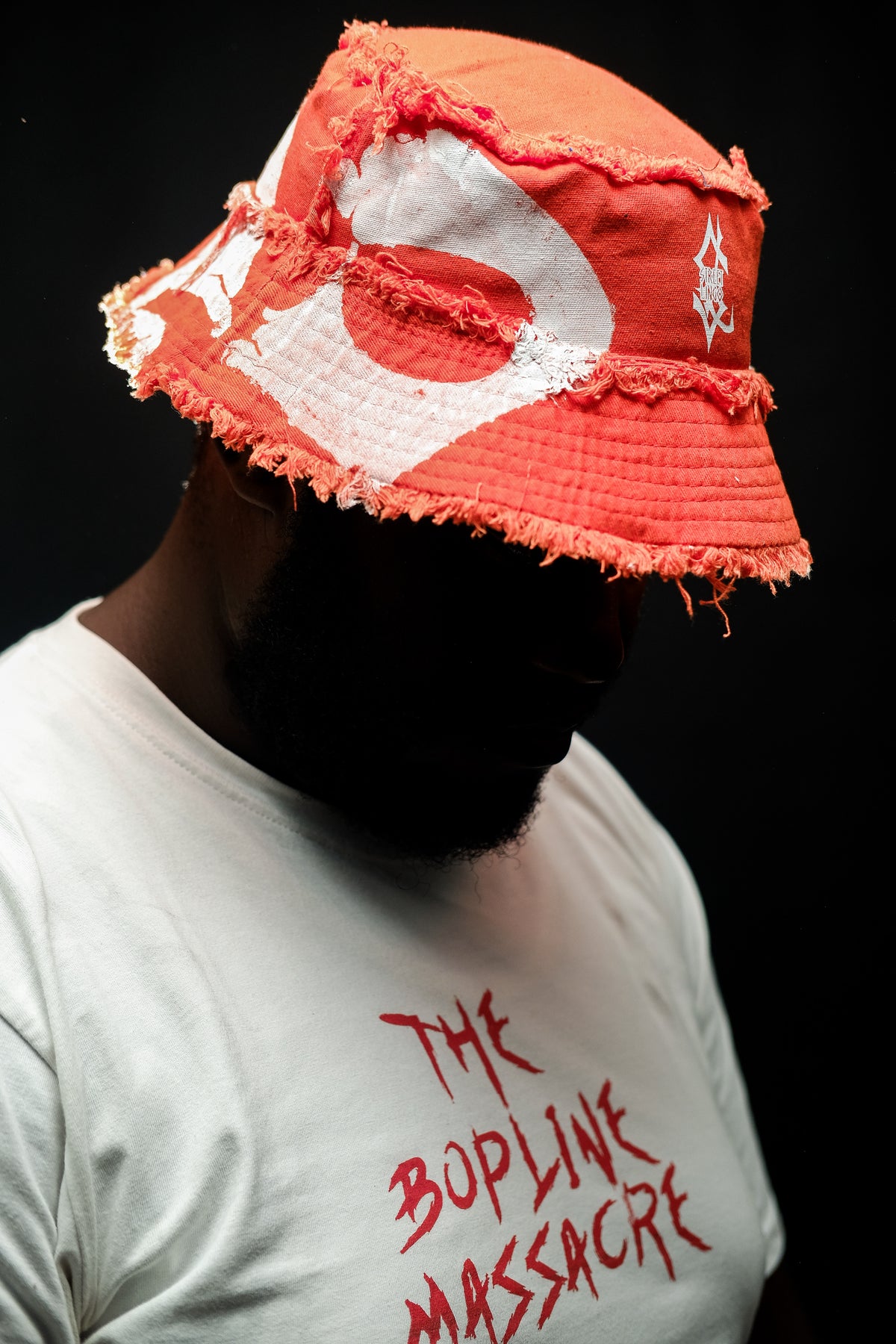 Ra Baba 2in1 Distress Hat (Orange)