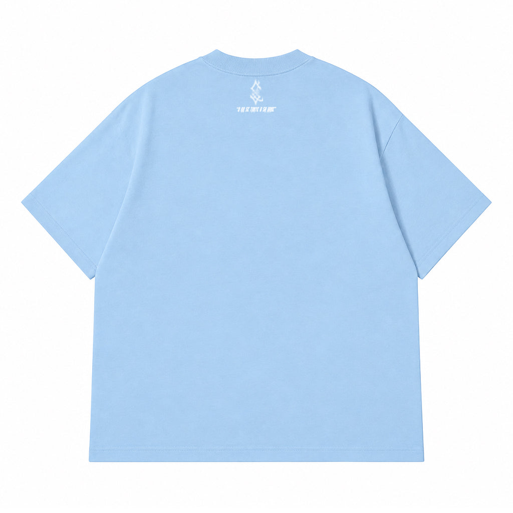 Ra Baba Tabasco Blue Tee